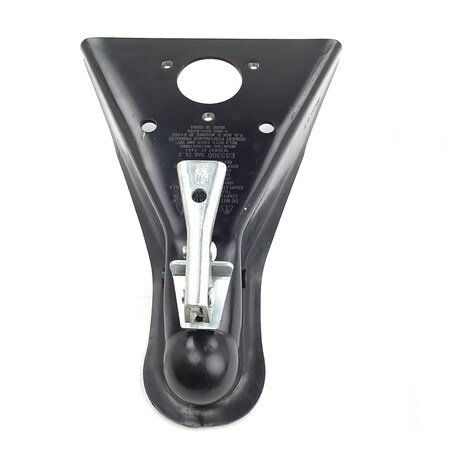 Cequent Coupler, Tow Hitch, A-Frame, 5000 Lb, Class Iii, Value Series, Black Prime, 2 In. Ball E333050303